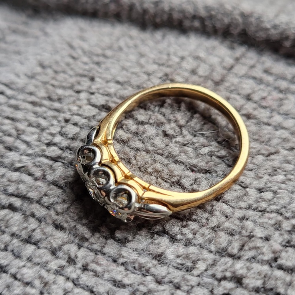 3 Diamond Anniversary Ring